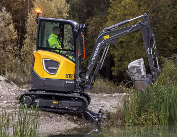 Volvo ECR25 Electric Cab '2020–pr.