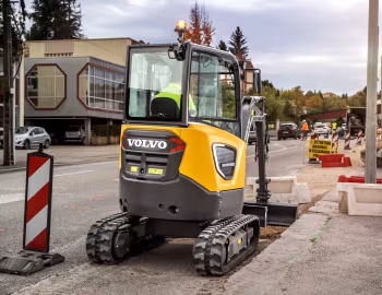 Volvo ECR25 Electric Cab '2020–pr.