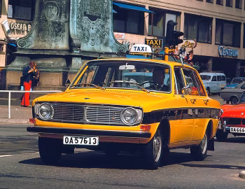 1969–70 Volvo 144 Taxi