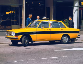 1969–70 Volvo 144 Taxi
