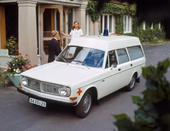 1972 Volvo 145 Express Ambulance