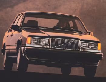1985–89 Volvo 740 GL [North America] '1984–89