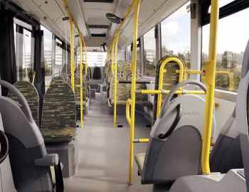 Interior Volvo 7900 Hybrid '2011–pr.