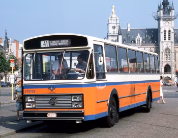 Volvo B58-60 Van Hool [Belgium] (vierkant) '1971
