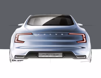 Croquis Volvo Concept Coupé '09.2013