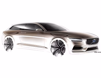 Croquis Volvo Concept Estate '03.2014