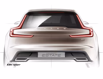 Croquis Volvo Concept Estate '03.2014