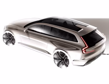 Croquis Volvo Concept Estate '03.2014