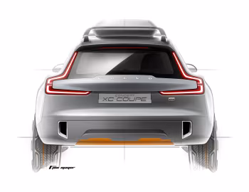 Croquis Volvo Concept XC Coupé '01.2014