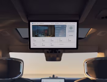 Intérieur Volvo EM90 [China] '2023–pr.