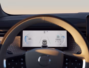 Tableau de bord Volvo EM90 [China] '2023–pr.