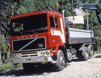 Volvo F12 6×2 rigid tipper '1982–87