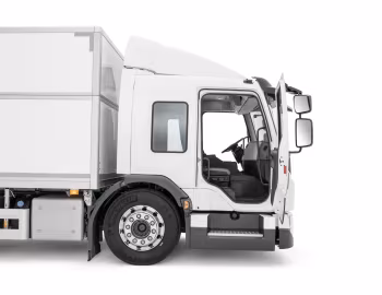 Volvo FE 4×2 rigid LEC with SKAB beverage body '2018–pr.