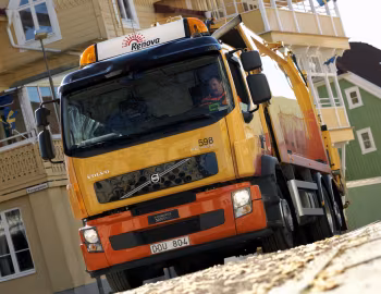 Volvo FE Hybrid refuse test truck '2008–11