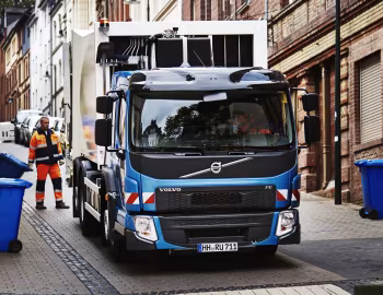 Volvo FE 6×2 rigid LEC Refuse Truck '2014–pr.