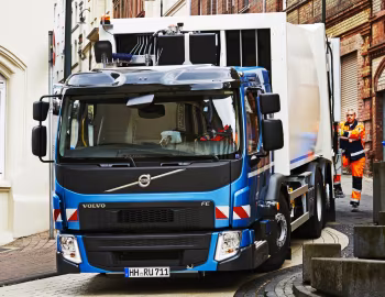 Volvo FE 6×2 rigid LEC Refuse Truck '2014–pr.