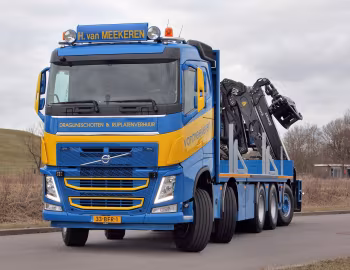 Volvo FH 460 10×4 rigid Sleeper cab with Palfinger Epsilon 260Z crane [Worldwide] '2013–pr.