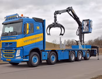Volvo FH 460 10×4 rigid Sleeper cab with Palfinger Epsilon 260Z crane [Worldwide] '2013–pr.