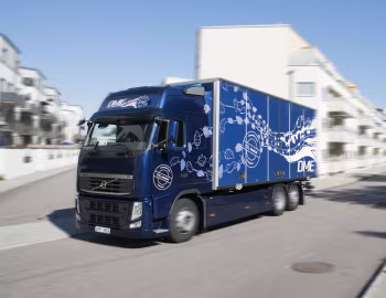 Volvo FH D13 Bio-DME 6×2 rigid Globetrotter XL cab '2010–12