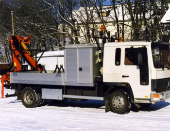 Volvo FL611 4×2 Maur Bilpåbygg '1990