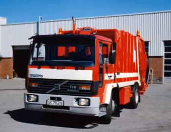 Volvo FL614 4×2 Norba Refuse Truck '1989–90