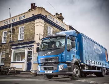 Volvo FL 4×2 rigid Comfort cab with Colliers Truck Builders body [UK-spec] '2013–н.ч.