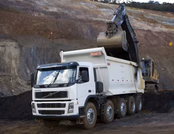 Volvo FM 480 10×4 rigid Day cab with Rossetti tipper body, Volvo EC360