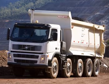 Volvo FM 480 10×4 rigid Day cab with Rossetti tipper body '2005–09