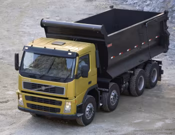 Volvo FM 8×4 rigid Day cab with Rossetti tipper body '2005–10