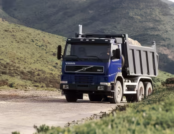 Volvo FM10 360 6×4 rigid Day cab with tipper body '1999–2001