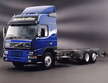 Volvo FM10 320 6×2 rigid Globetrotter cab '1998–2002