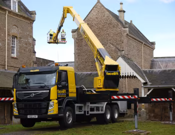 Volvo FM 300 6×4 rigid Sleeper cab with Bronto Skylift S50XDT-J platform '2010–13