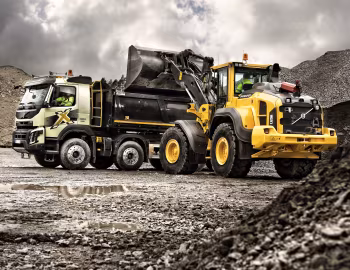 Volvo L120H, Volvo FMX 420