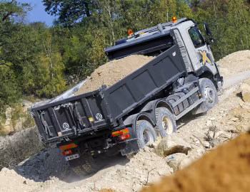 Volvo FMX 420 6×4 rigid Day cab with tipper body '2009–13