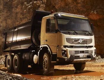 Volvo FMX 440 6×4 rigid Day cab with tipper body '2009–13