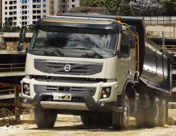 Volvo FMX 440 6×4 rigid Day cab with tipper body '2009–13