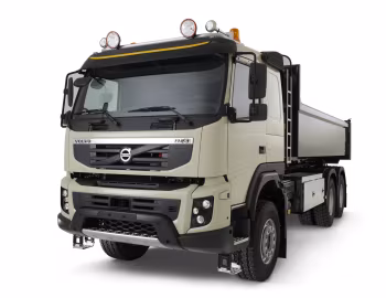 Volvo FMX 450 6×6 rigid Sleeper cab with tipper body '2009–13