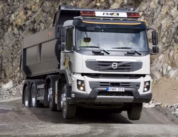 Volvo FMX 450 8×4 rigid Day cab with Zetterbergs tipper body '2009–13