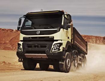 Volvo FMX 500 8×4 rigid Day cab with Meiller tipper body '2013–pr.