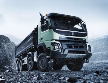Volvo FMX 500 8×4 rigid Day cab with Meiller tipper body '2013–pr.