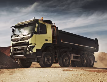 Volvo FMX 500 8×4 rigid Day cab with Meiller tipper body '2013–pr.