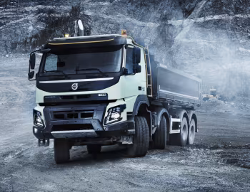 Volvo FMX 500 8×4 rigid Day cab with Meiller tipper body '2013–н.ч.