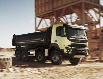 Volvo FMX 460 6×6 rigid Day cab with tipper body '2009–13