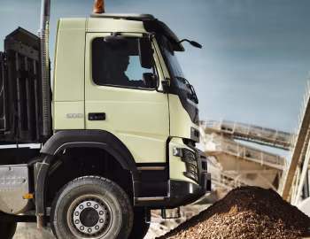 Volvo FMX 500 8×4 rigid Day cab with Meiller tipper body '2013–pr.