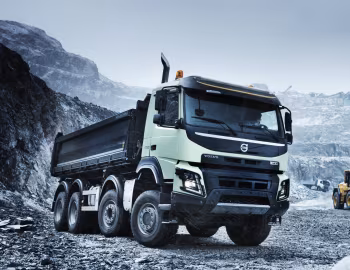 Volvo FMX 500 8×4 rigid Day cab with Meiller tipper body '2013–pr.