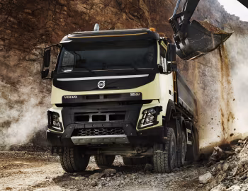 Volvo FMX 500 8×4 rigid Day cab with Meiller tipper body '2013–pr.