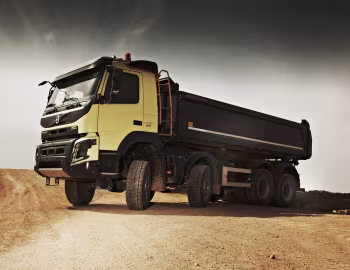 Volvo FMX 500 8×4 rigid Day cab with Meiller tipper body '2013–pr.