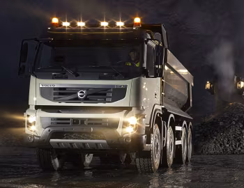 Volvo FMX 500 8×4 rigid Day cab with tipper body '2009–13