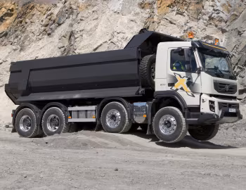 Volvo FMX 500 8×4 rigid Day cab with tipper body '2009–13