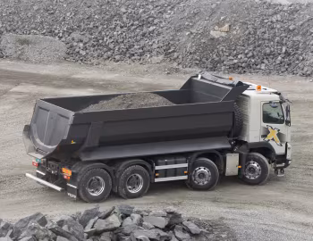 Volvo FMX 500 8×4 rigid Day cab with tipper body '2009–13